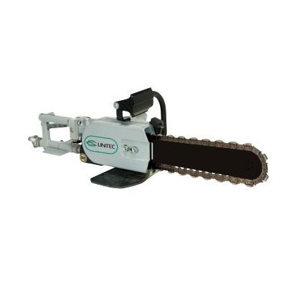CS Unitec 11hp 15" Pneumatic PowerGrit Chain Saw for Ductile Pipe, and cast iron
