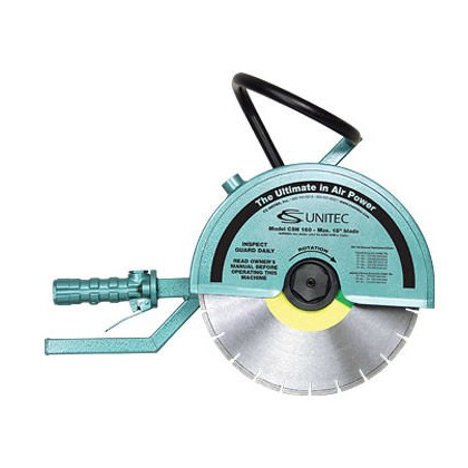 CS Unitec 9.5hp 18" Hand Held Pneumatic Cutoff Saw