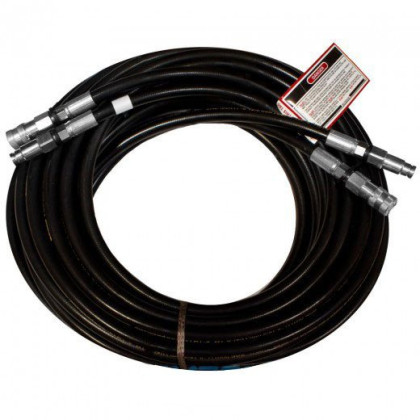 Stanley 31972 25' Hydraulic Dual Hose With Couplers (Zip Tied)