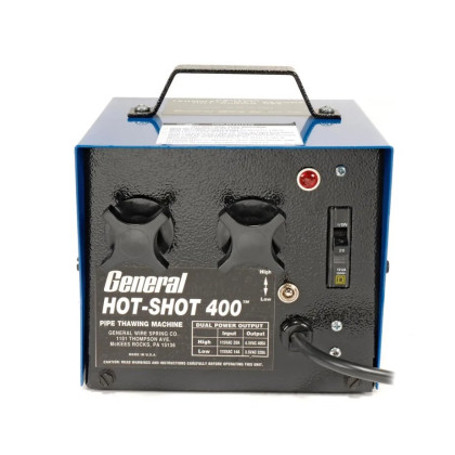 General Pipe Cleaners HS-400-LC Hot-Shot Electric Pipe Thawing Machine (No Cables/Clamps)