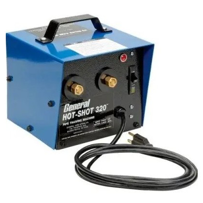 General Pipe Cleaners HS-320-LC Hot-Shot Electric Pipe Thawing Machine (No Cables/Clamps)