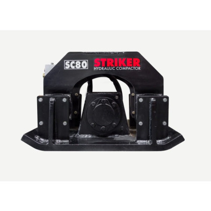 Striker SC80 Hydraulic Plate Compactor (8000 lbs centrifugal force)