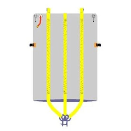 Carter CB-12000 Open Bottom Lift Bags (Lifts 12000 lbs)
