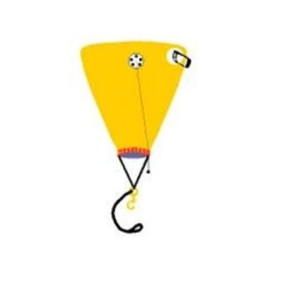 Carter CB-50 Open Bottom Lift Bags (Lifts 50 lbs)