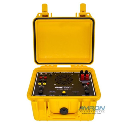 AMCOM I 2810-05 One Diver Communicator with Rechargeable Battery, Outdoor AC Power Module and International Locking Power Cord
