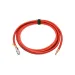 Sava 611188 Red inflation hose, 33 ft, Nytrile with Safety couplers (12 Bar/174 PSI)