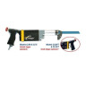 CS Unitec CL50FT Air Reciprocating Saw w/ Front Trigger (ATEX)