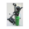 CS Unitec Drill Rig: END 130/3 POSA w/Vacuum Pump 253 511 & fittings, Wt: 45 lbs.