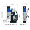 CS Unitec MAB 525 14.5 amp Portable Magnetic Drills