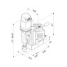 CS Unitec MABasic 450-220 Volt Two-Speed Portable Magnetic Drill
