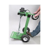 CS Unitec Mixing Stand, Holds 5 gallon pails, ht: 35", length: 26", width: 14", wt: 64 lbs.