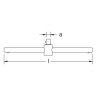 CS Unitec Non-Sparking EX1502-A-A 3/8" Sliding Bar AlBr