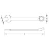 CS Unitec Non-Sparking Ex206-155UA 1-13/16" Combination Wrench AlBr