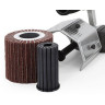 CS Unitec PTX Eco Smart Surface Finisher (47002A) – 12.27 Amp (1350 Watts) 110 Volt / 60 Hz, includes 10ft. QUICK-LOCK cable and 1 fleece wheel, 4" x 4-1/4".