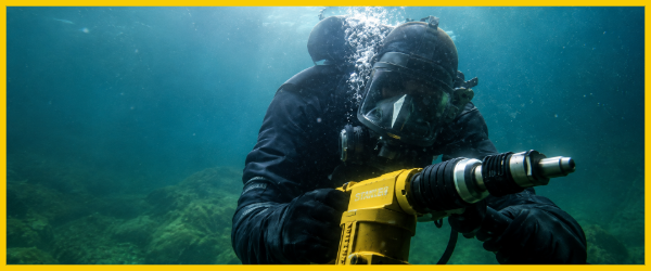 Pneumatic Tools for Marine Cutting and Drilling