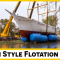 Salvage Pontoons for Shallow Water Lifting and Vessel Recovery