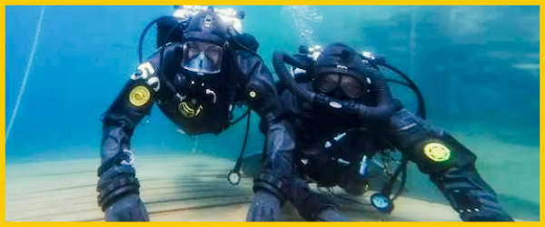 Viking Drysuits for Commercial Diving, Resue, and Contaminated water work